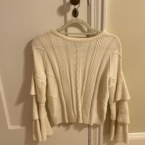 Off-white, size small, endless rose sweater